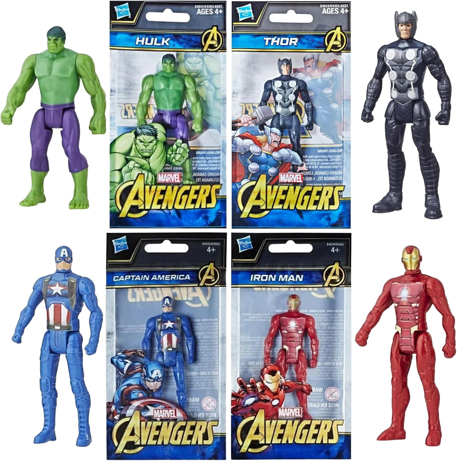 Marvel Avengers Articulated Action Figures